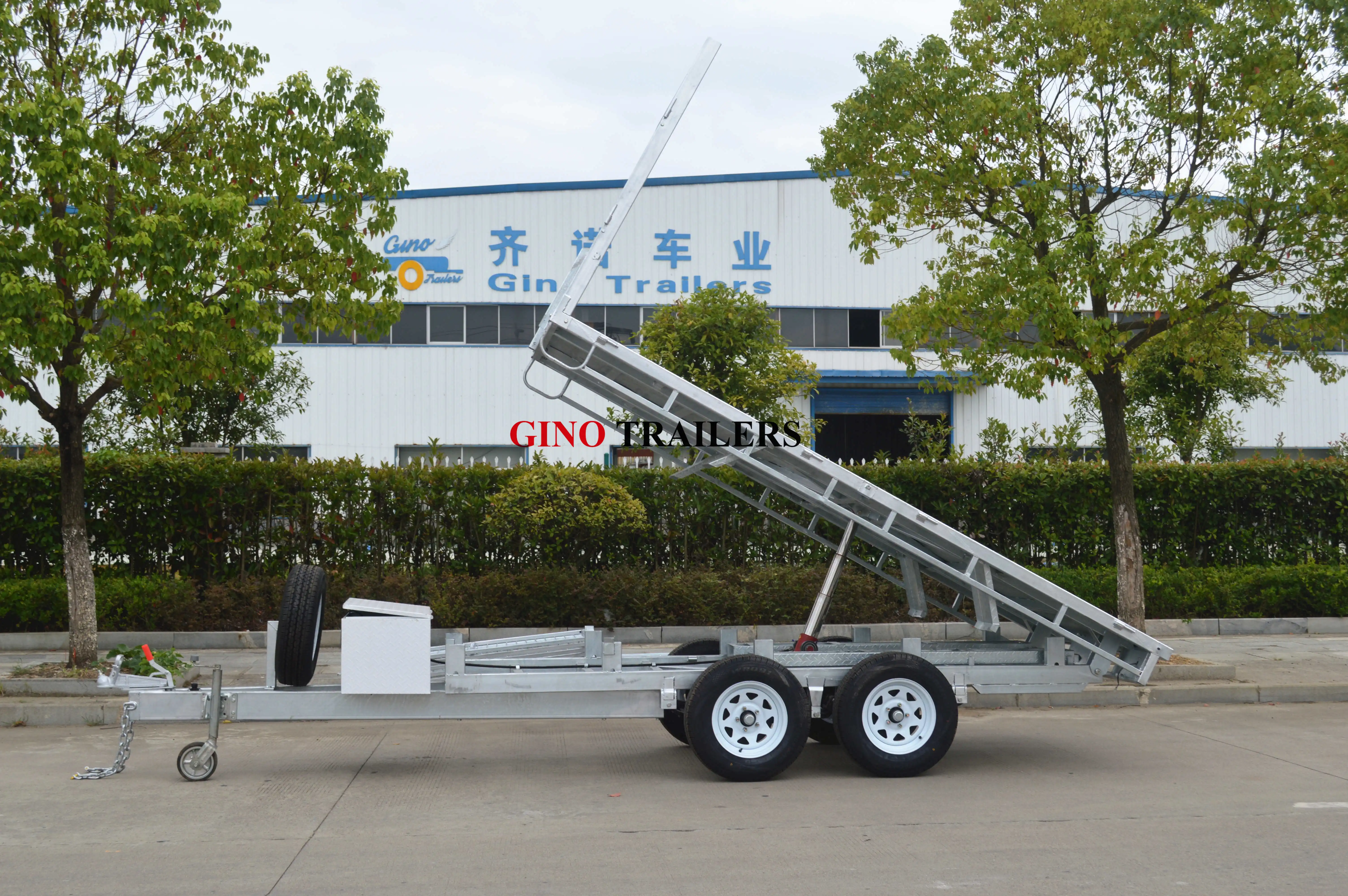 4 wheel utility trailer made in china with best price