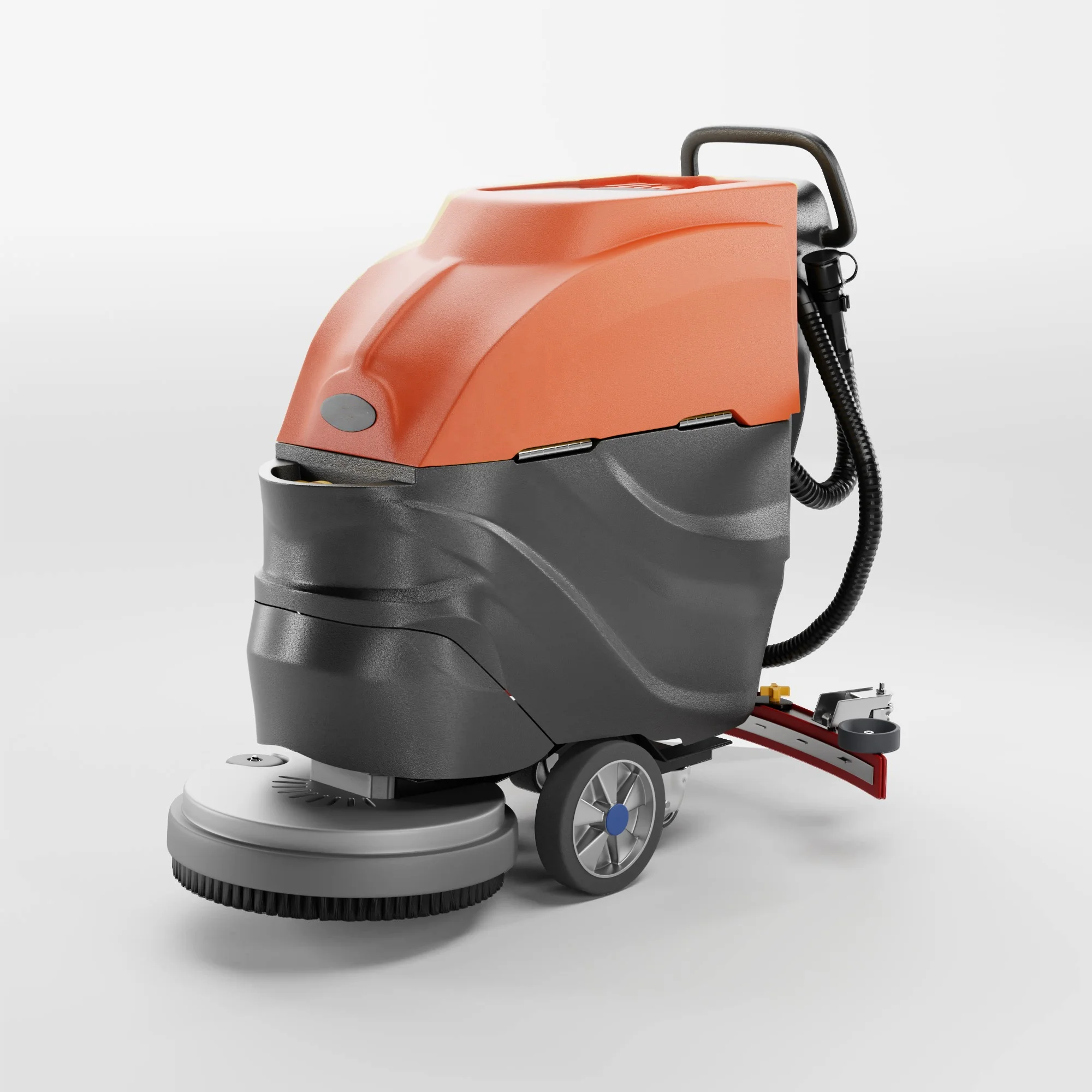 Walk-Behind Artificial Turf Cleaning Machine Floor Sweeper For Machinery Repair Shops