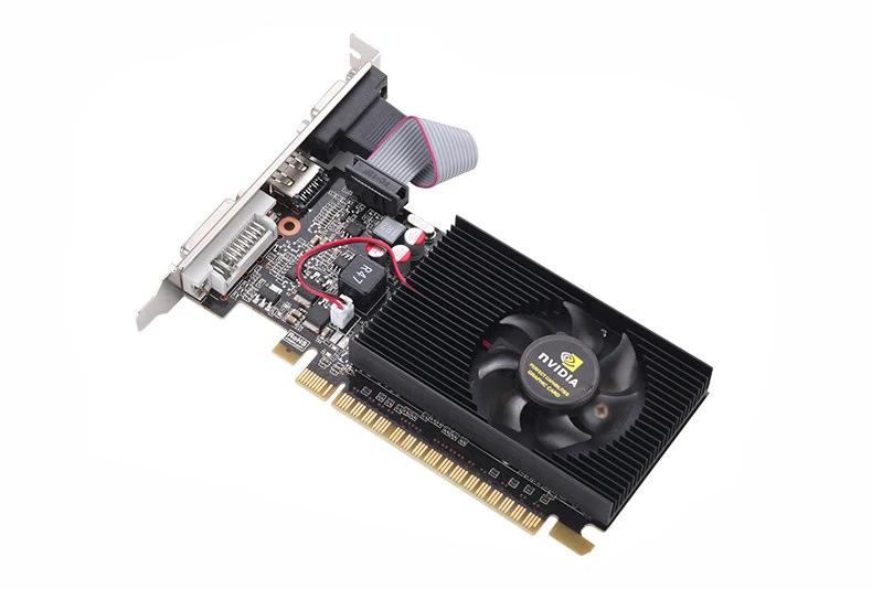 Colorful GT610 1GB D3 Gold Edition II-2GD3 Office Design pc computer graphics card support gt 710 2gb cooling fan vga card