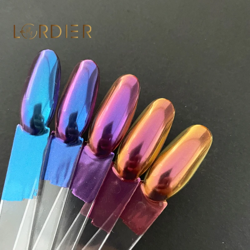 Multi Color Eyeshadow Pigment Chameleon Color Moving Powder Epoxy Resin Chameleon Pigment