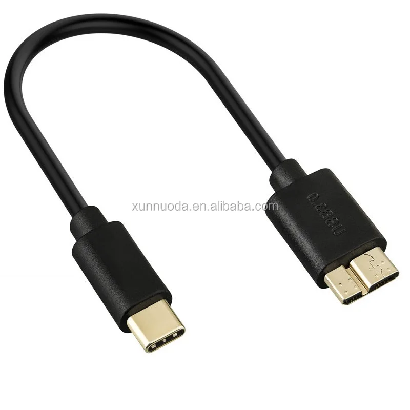
USB 3.1 Type C to micro USB 3.0 type B cable for HDD/SSD 