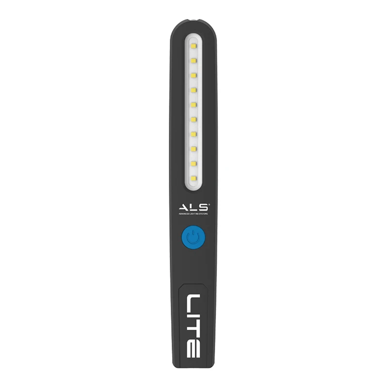 ALS 250lm Ultra slim LED Work light Portable Li-ion Battery Rechargeable Light Magnetic Vehicle maintenance Inspection Light