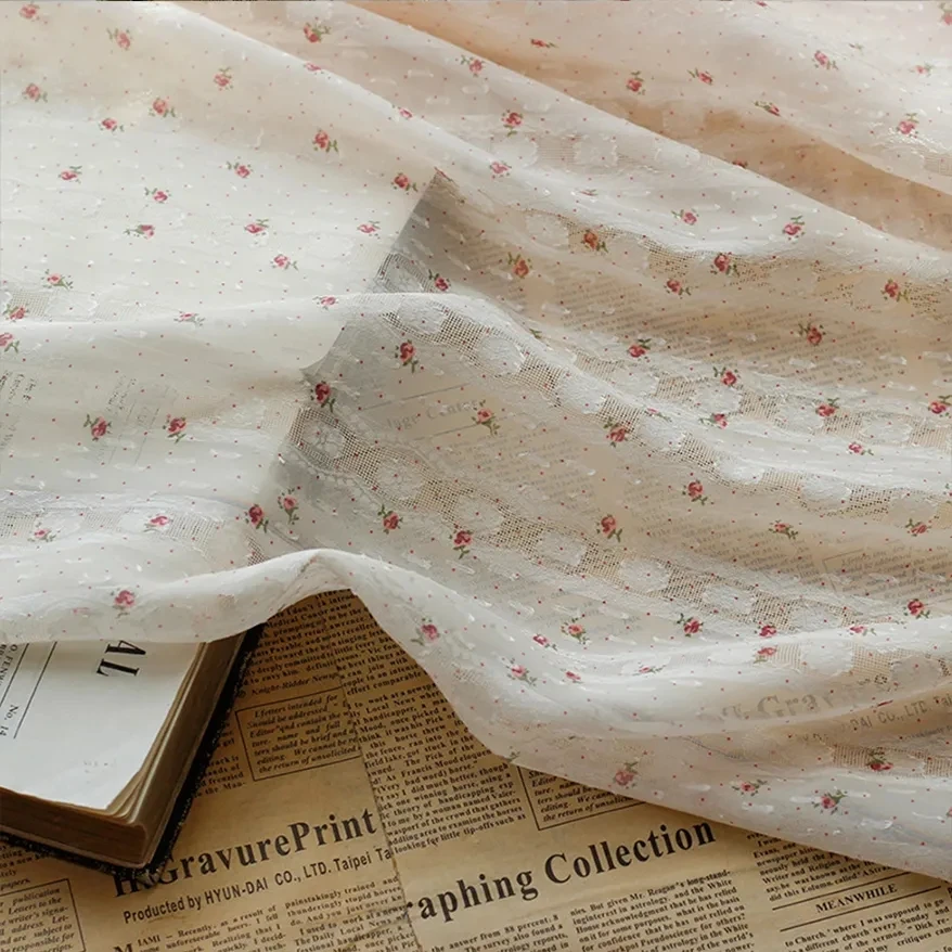 2023 hot sale Italian digital printed floral 100% Polyester silk satin fabrics jacquard chiffon for dress