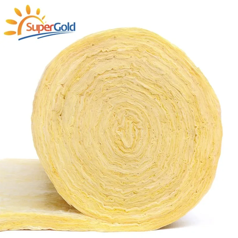 SuperGold high temperature glass wool heatproof fiberglass wool felt blanket roll