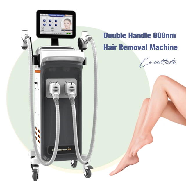 Permanent 755/808/1064 Hair Removal Machine Professional Laser Hair Removal Device 3 Wavelengths Alexandrite