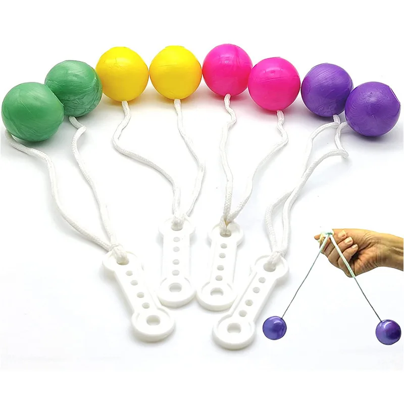 New Hot sale pro-clackers ball lato-lato toys bumper ball click clack ball kids toys