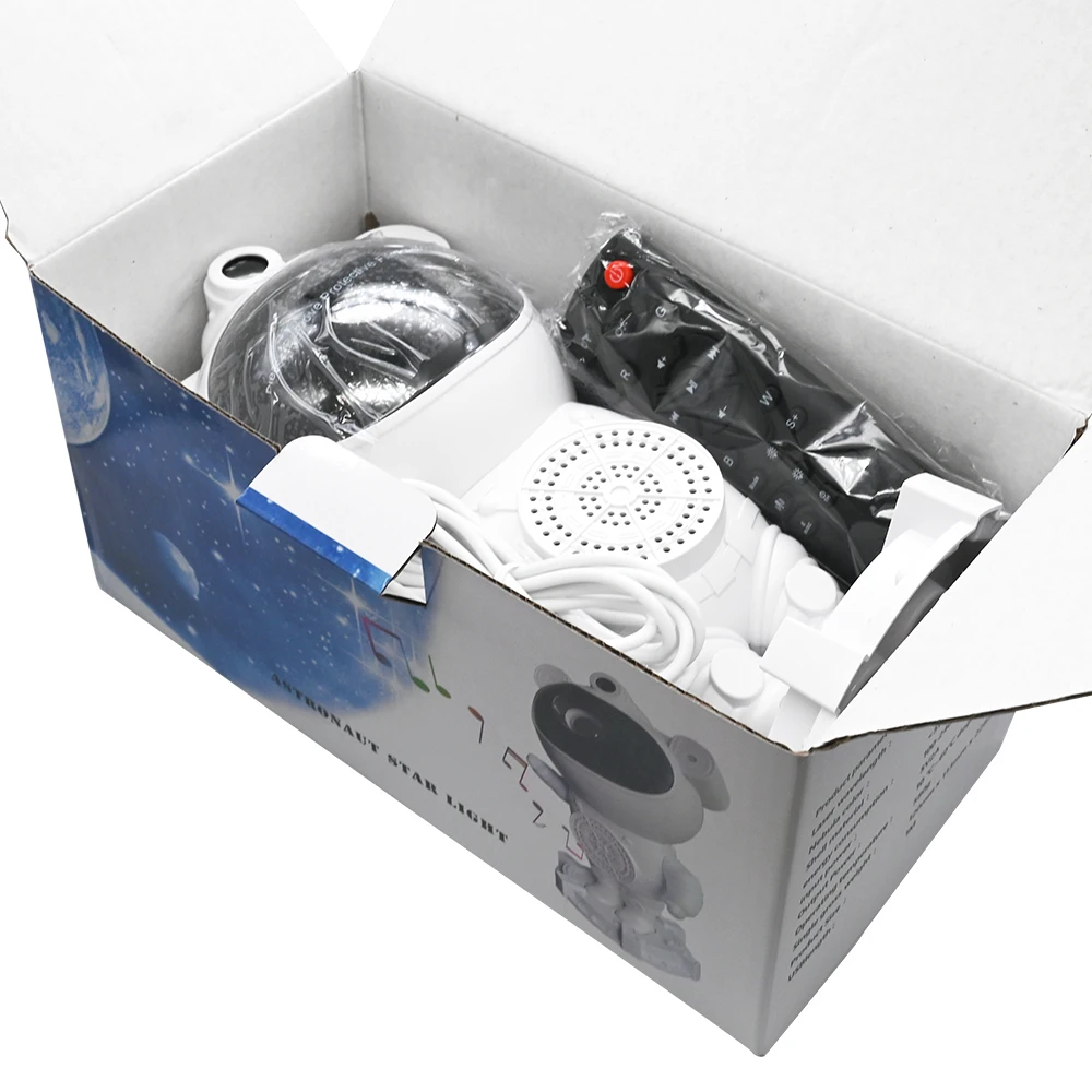 Star Night Light Astronaut Star Projector Moon Nebula Ceiling Night Light Music Speaker Spaceman Starry Night Light