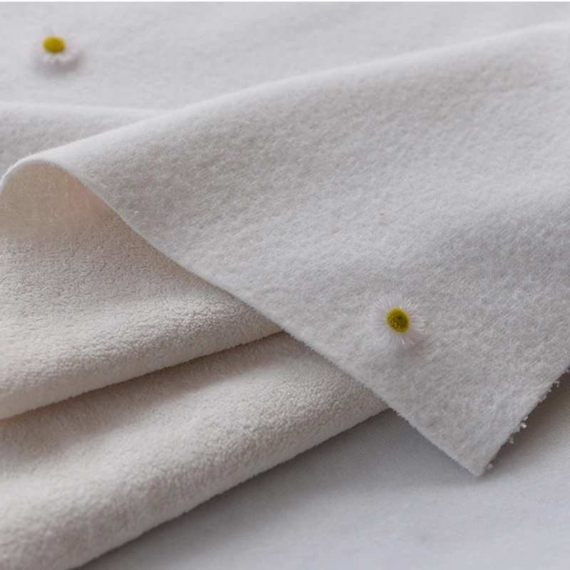 Henry Fabric Factory Directly Sells High Quality Solid Color Thick Polyester Fleecy Waterproof Sofa Fabric