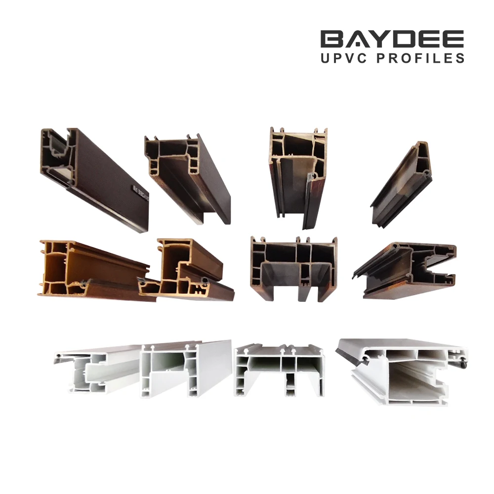 henan beidi  baydee upvc profiles for doors and windows from china supplier