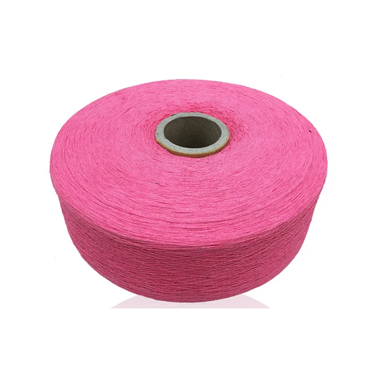 Ring Spun 10 S 100 recycled rayon cotton yarn polyester yarn for knitting socks