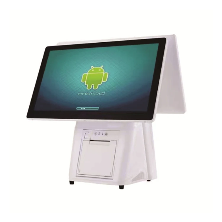 Hgh quality pos system cash register New Product 15.6 inch main display cash register With lower Price