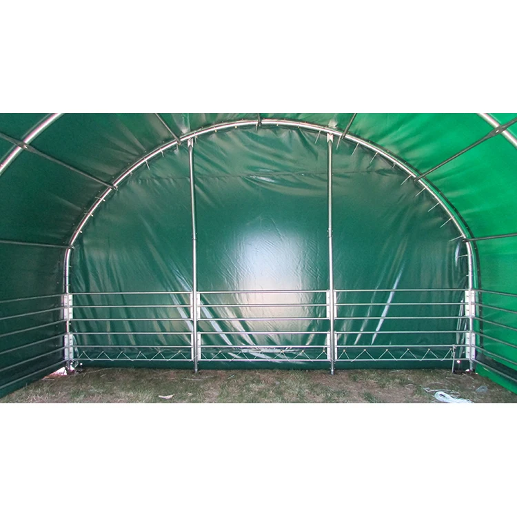 6x6m hot sale livestock goat cattle animal tent portable horse shelter