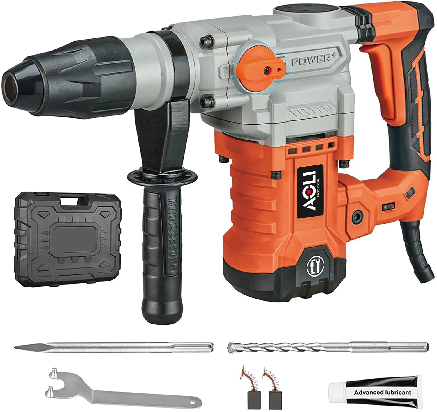 AOLI Electric Power Tools 1600W SDS Max Rotary Hammer 40mm