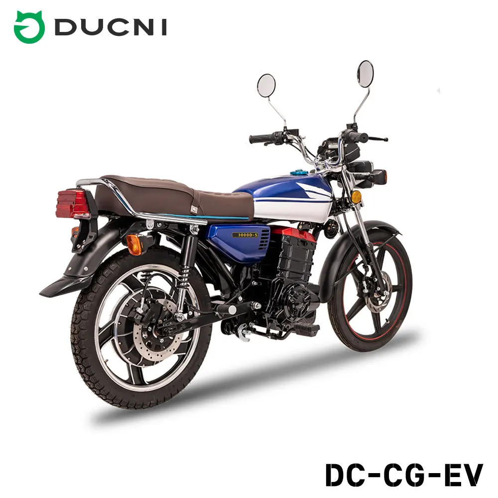 DUCNI CKD SKD 2000W 72V 20Ah Lithium Battery Fast Electric Motorcycles Scooters High Speed Dirt Bike Cheap Electric Motorcycle