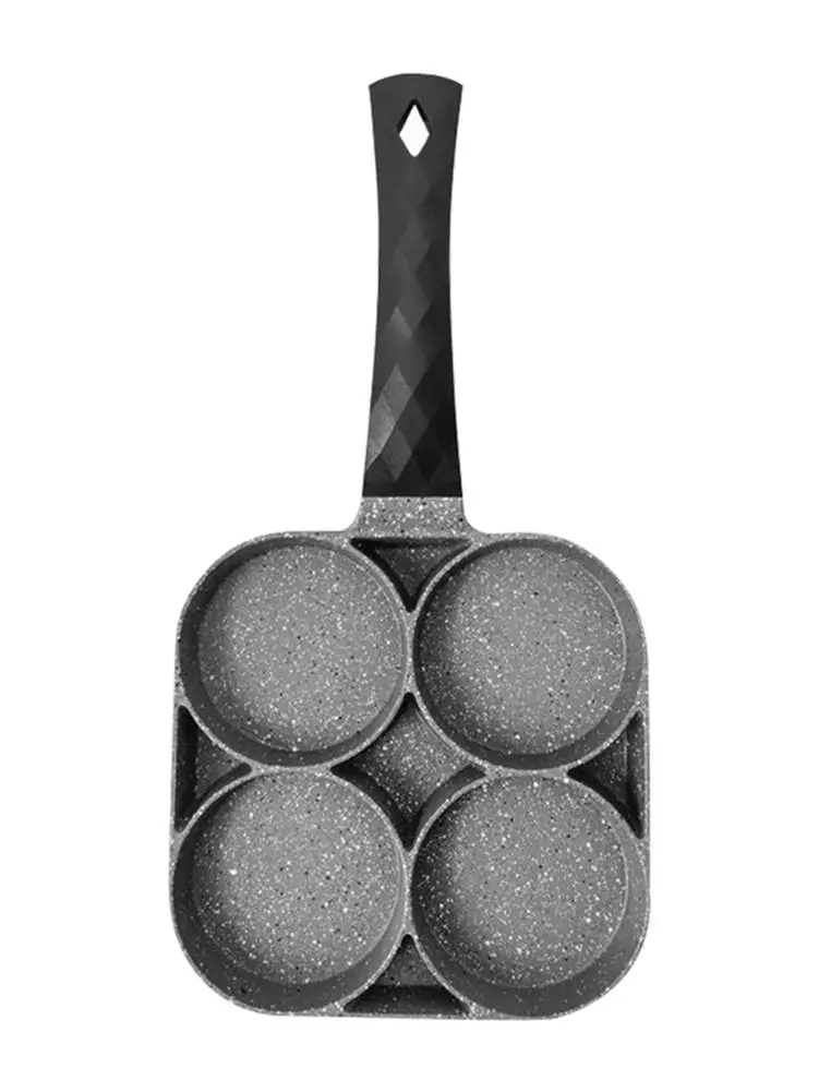 
2020 New Fried Egg Pan Non-stick Four-hole Omelette Pancake Pot 