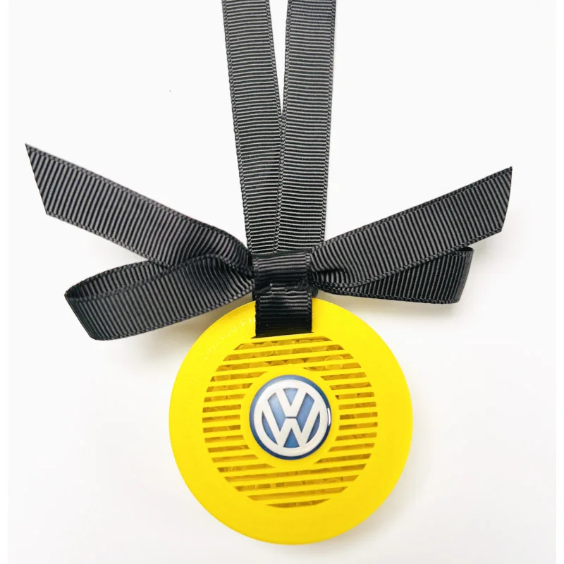 Promotional Gifts Auto   Car Vent Air Freshener Clips Diffuser hanging Perfume for car and home With Ribbon