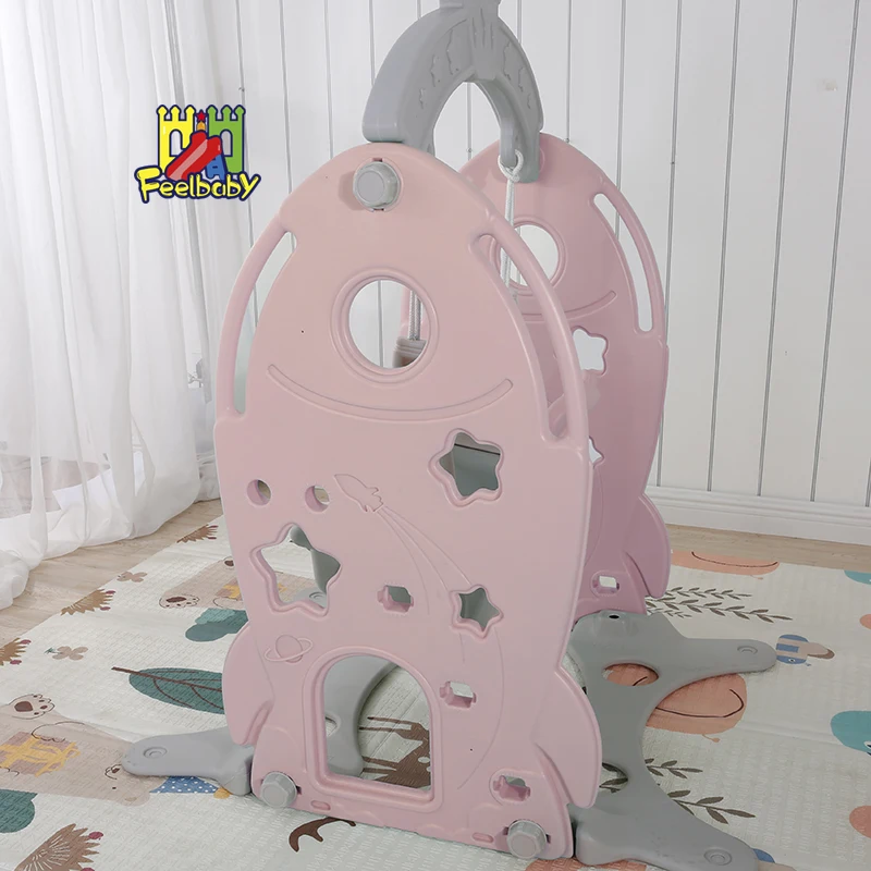 Feelbaby new design cheap baby indoor play swing for kindergarten