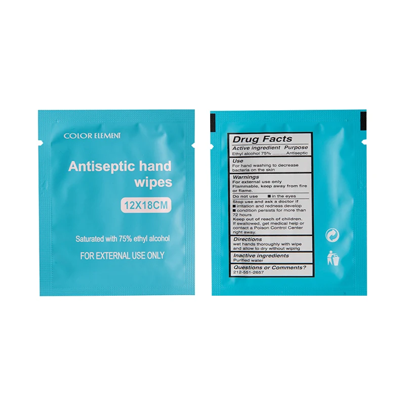 In Stock Wipe Individually Wrapped for Travel Daily Face Wipes to Remove Dirt and Oil Wet Wipes