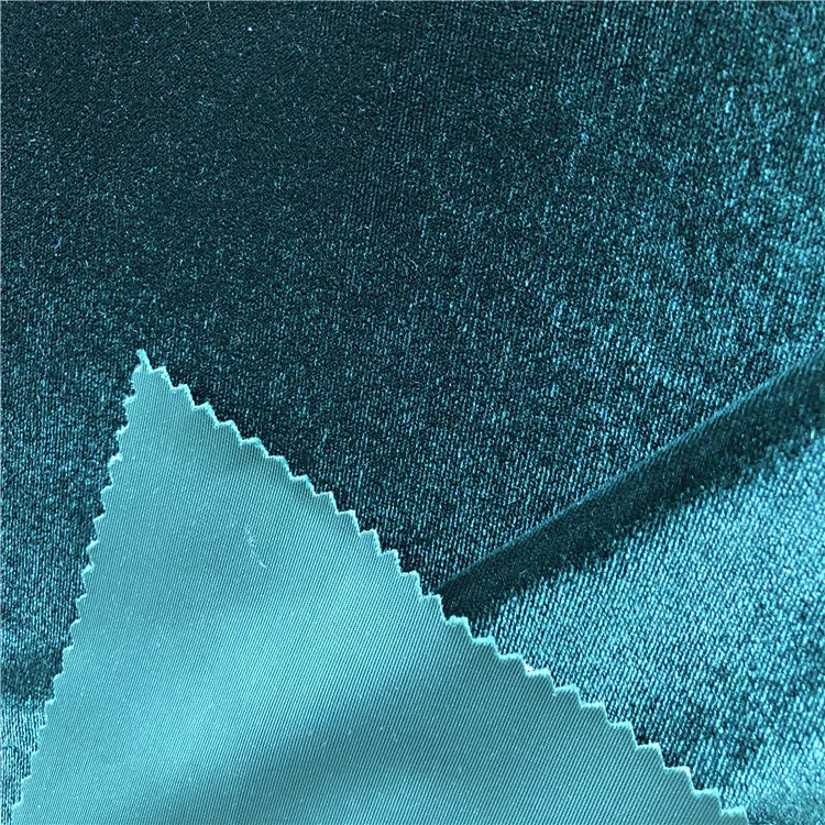 Полиэфирная лайкра измельченная блестящая Корейская Вельветовая ткань для мебели кровати