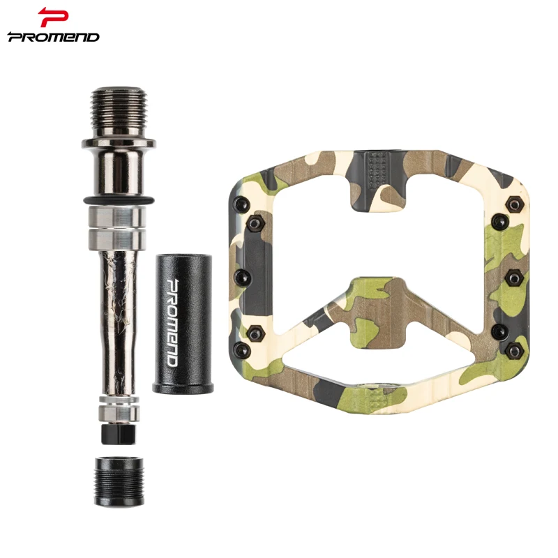 Promend 3 Sealed Bearings Nylon Bicycle Pedals Carbon Road Cycling Parts for BMX & MTB Ultralight Colorful Pedal