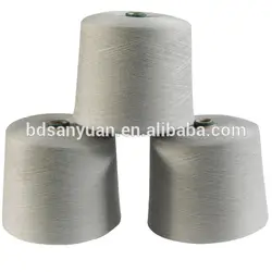 316L stainless steel fiber blended conductive metal spun yarn