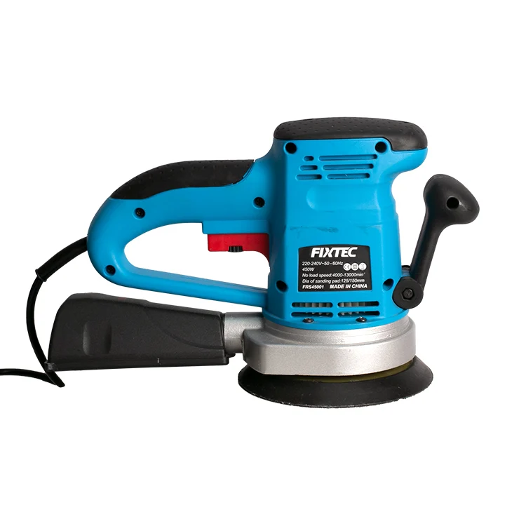 FIXTEC Electric Power Tools Variable Speeds 220V 5Inch Rotary Sander Polisher