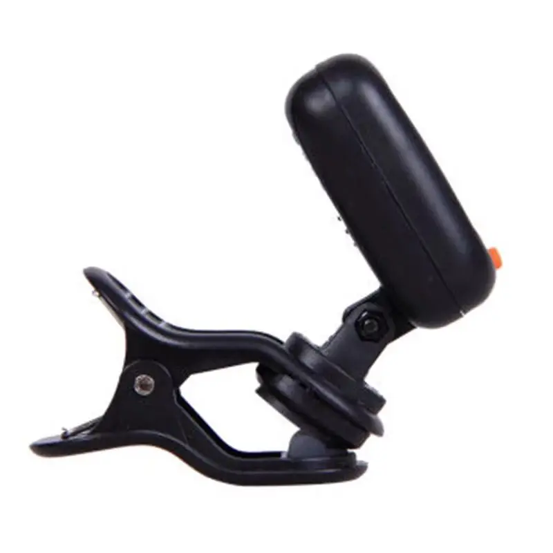 Digital Clip-on Electric Tuner For Guitar Chromatic Bass Violin Ukulele Universal Portable Foldable Tuner bass guitars