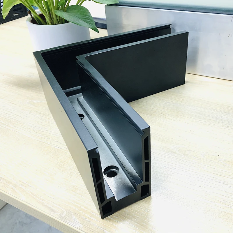 New style aluminum u channel for glass railing swimming pool support customization u channel for glass railing