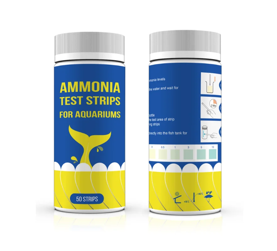 Manufacturer Ammonia Nitrogen Water Test Strips For Aquariums