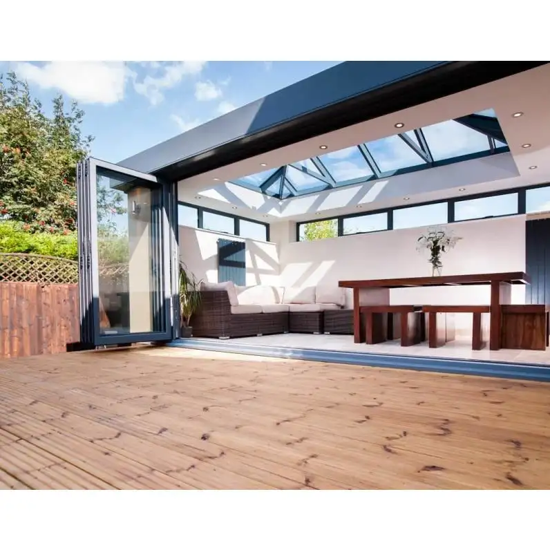 ZEYI Factory Direct Selling Bi-Fold Doors Popular Folding Door Aluminium Folding Door