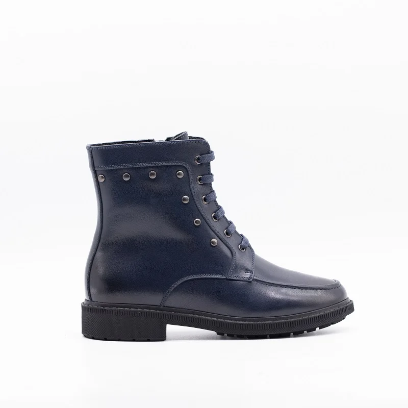 genuine leather kids boots for winter boys children shoes