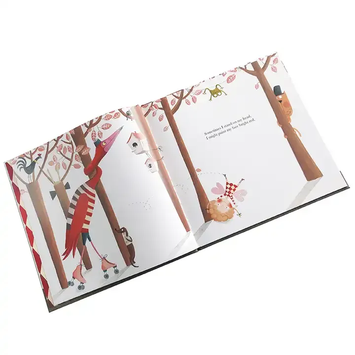 Delivery Fast Full color custom hardcover children story educational book