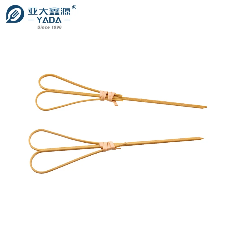 YADA Party Serving Disposable Food Grade Bamboo Cocktail Swizzle Sticks Skewers for Bar Restaurant Food