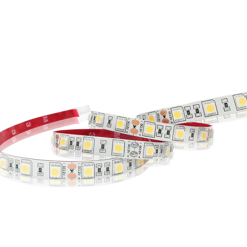 Гибкие SMD 5050 RGBW гирлянды 60 светодиодов/м набор водонепроницаемых светодиодных ламп для гостиной
