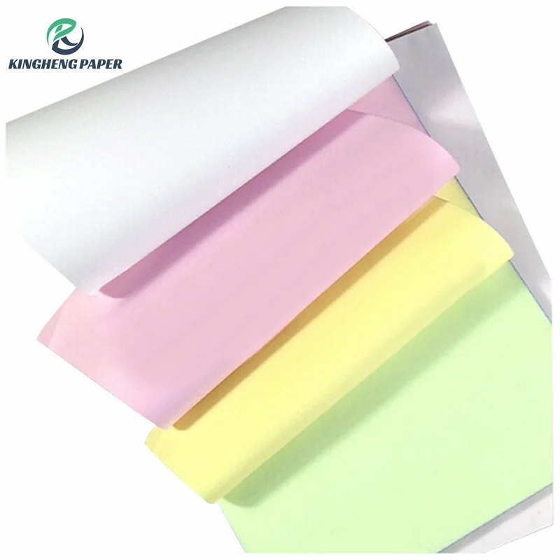 50gsm 55gsm CB CFB CF autocopia papel Carbonless paper