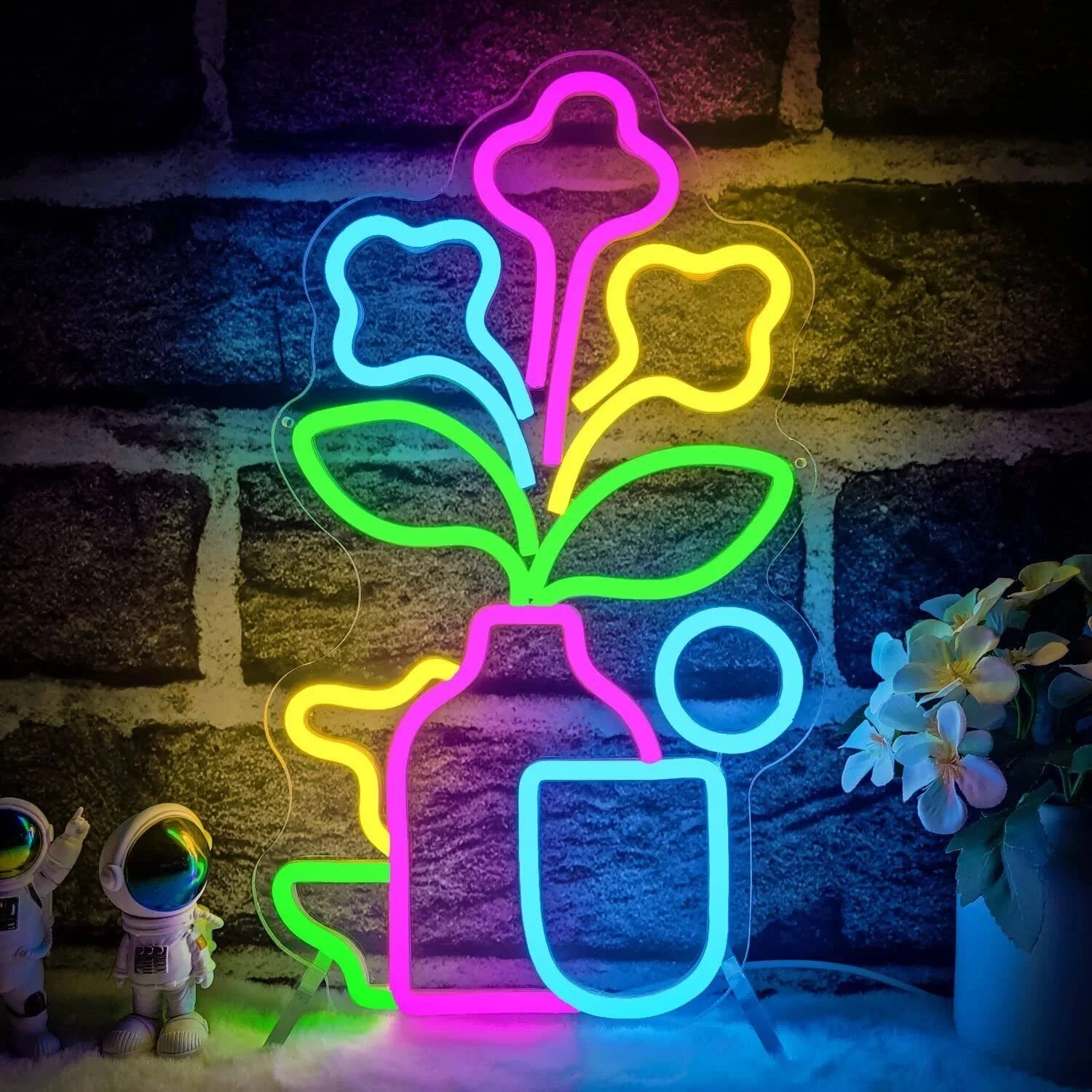 Many Exquisite and Indicative Waves LED Neon Signs,Custom Neon Signs of Excellent Quality Can Intuitively Reflect