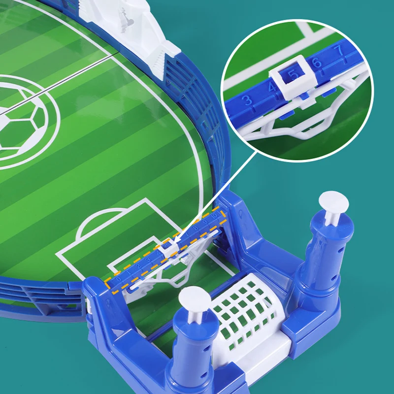 Children Cartoon Football Table Top Sports Games Family Double Soccer Table Toys Football Board Game Gifts