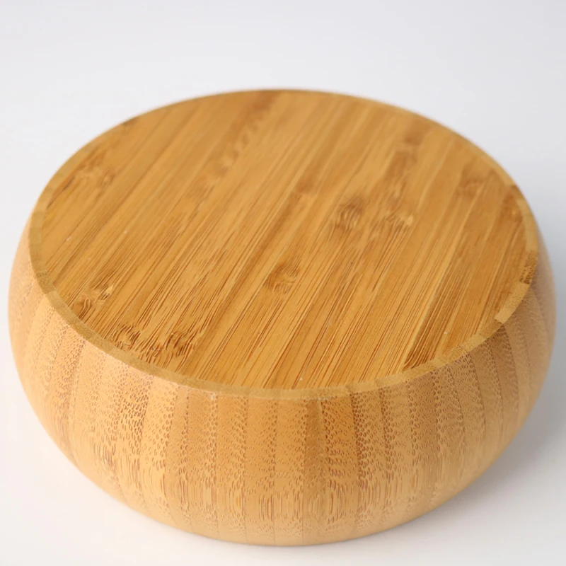 Multifunctional Eco Friendly Handmade Bamboo Wooden Creative Customized Christmas Vegetable Salad Bowl