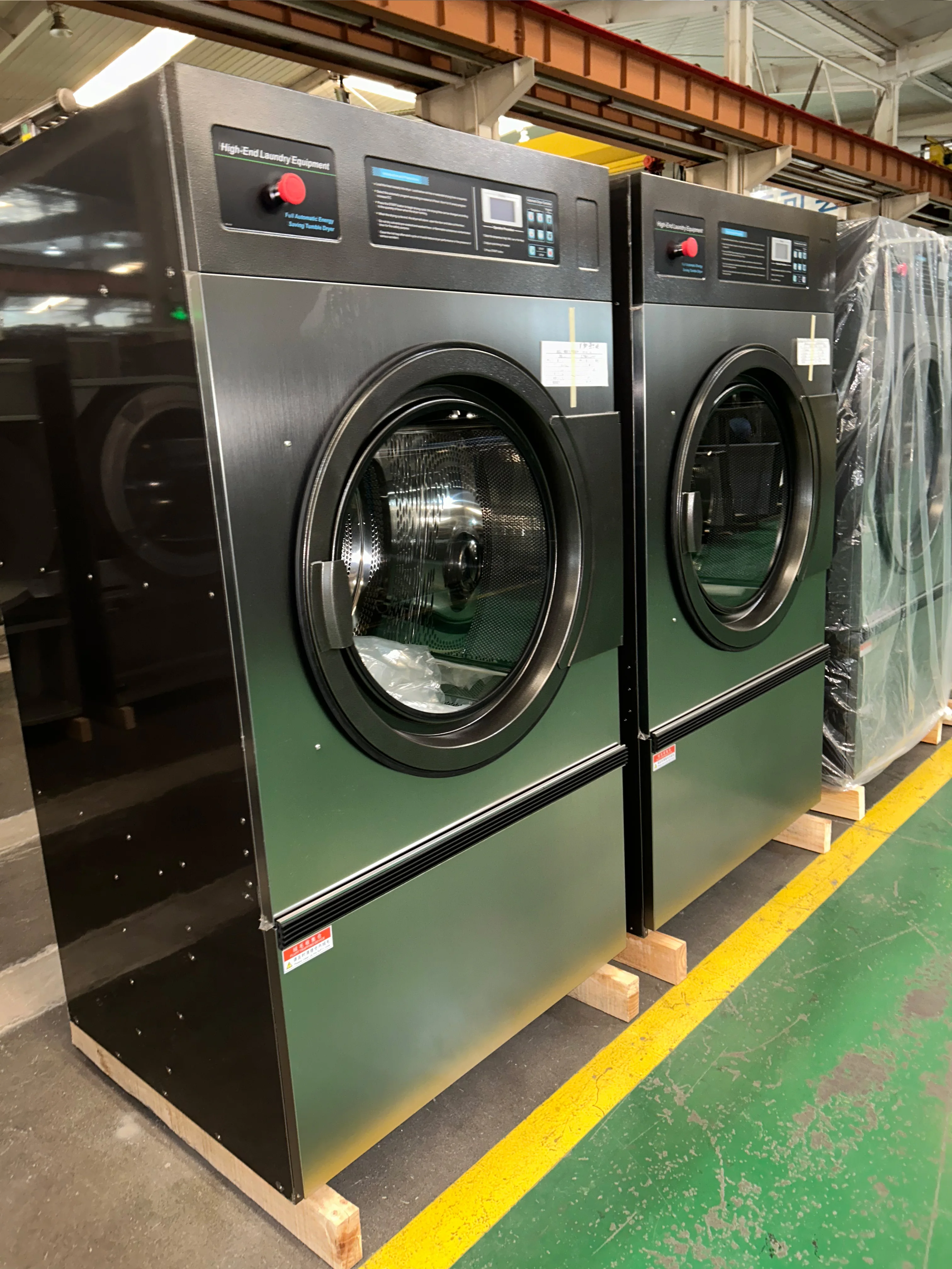 Dryer 25kg coin operated steam heating tumble drying machine laundromat spin drying high speed fast dry Oasis HG-500