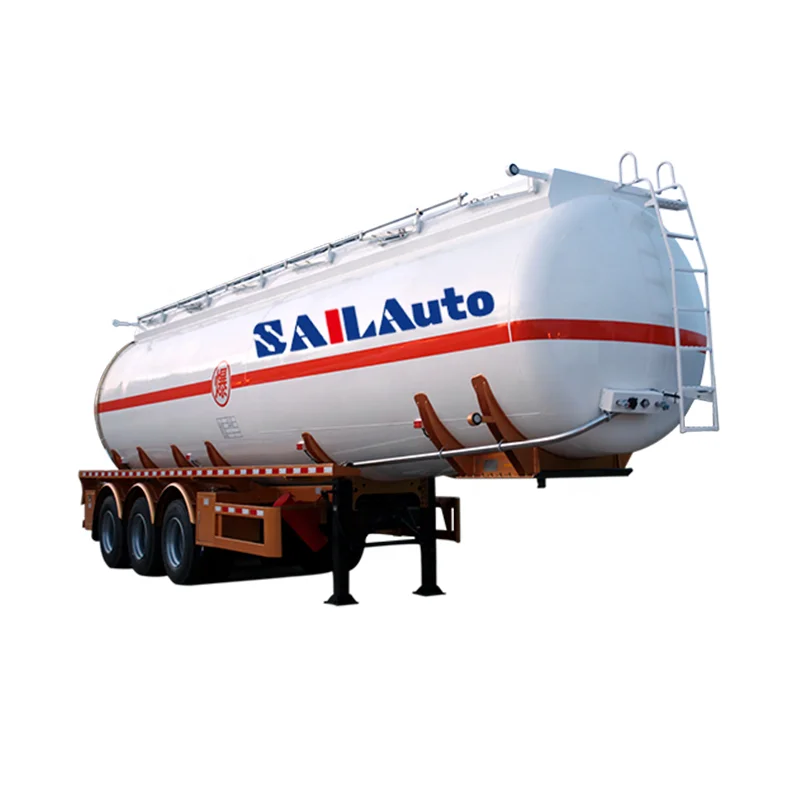 SAIL Custom 3 Axles 55 58 60 Cbm Liquid Storage Gas Transport Lpg Tanker Trailer Lightweight oil catch Tanke Ttruck for Sale