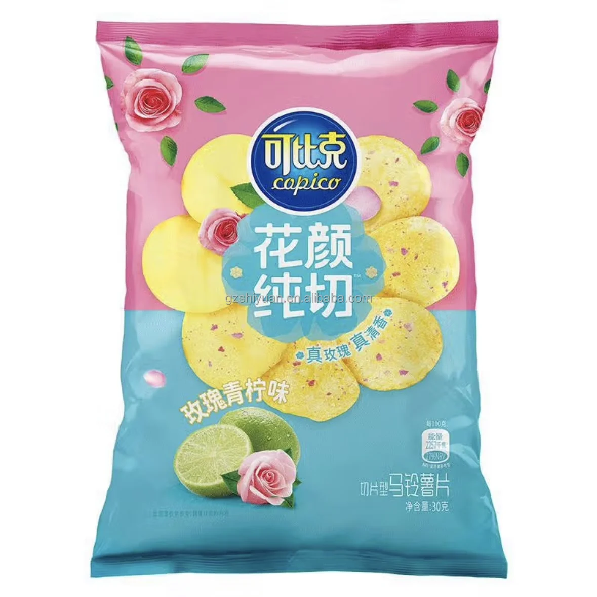 New flavors exot snack lays potato chips 30g/65g bagged potato chip snacks