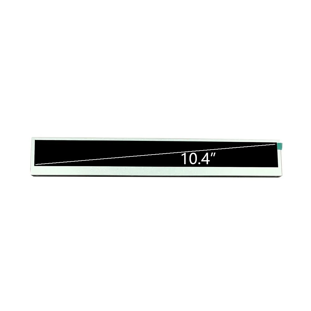 bar lcd 10.4inch 1024*100 stretched bar lcd display RGB lcd  bar screen