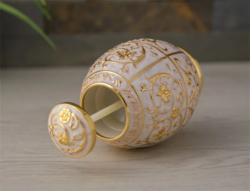 New Design Metal Vintage Automatic Toothpick Holder Zinc Alloy Metal Toothpick Box