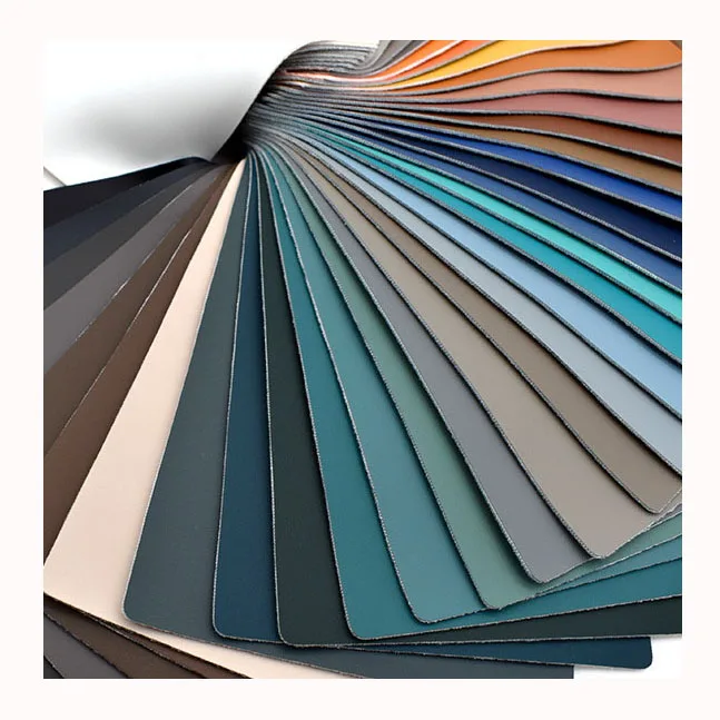 High Quality 1 mm Vegan Organic Silicone Rexine PU Artificial Faux Synthetic Leather Shoe Fabric for Shoes Sofa Craft Wallet Car