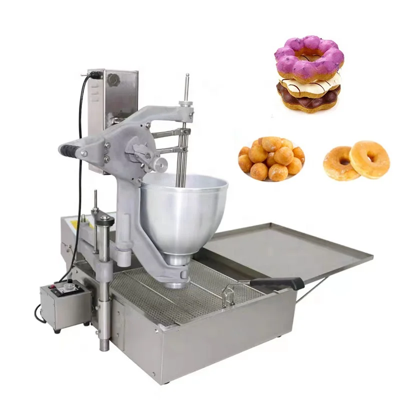 Mini Stainless Steel Donut Funnel Hand Hold Manual Donut Maker Dough Dispenser Machine Factory Price For Sale