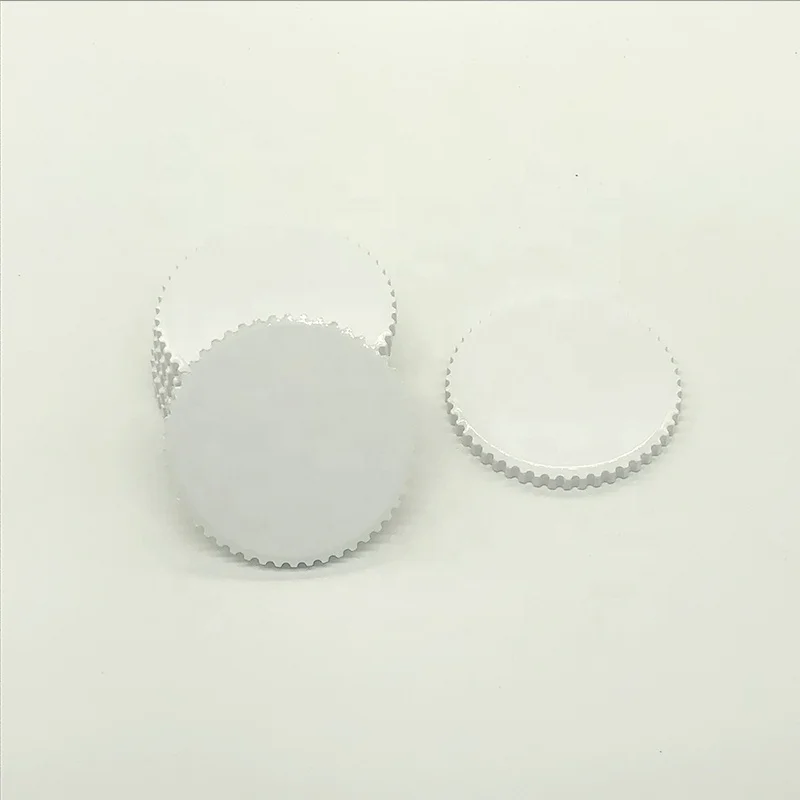 Wholesale DIY Gear Edge Custom Sublimation Blank Ceramic Fridge Magnet Souvenir Ceramic Decors Gifts With Soft Magnetic Backed