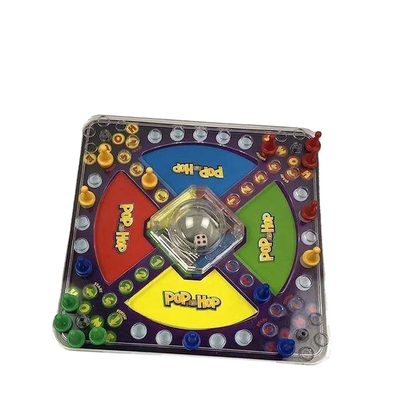 Hot Selling Battle Board Game Classic Plastic Puzzle Kids Ludo Game Set