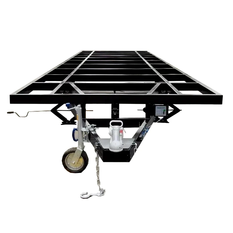 luxury mini movable prefab wood tiny house on wheel expandable container house on trailer