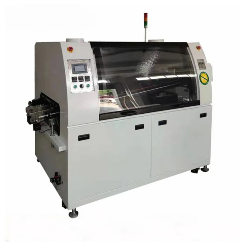 SMT Assembly Equipment Wave Soldering Machine for LED Light PCB Production line wave solder machine pcb