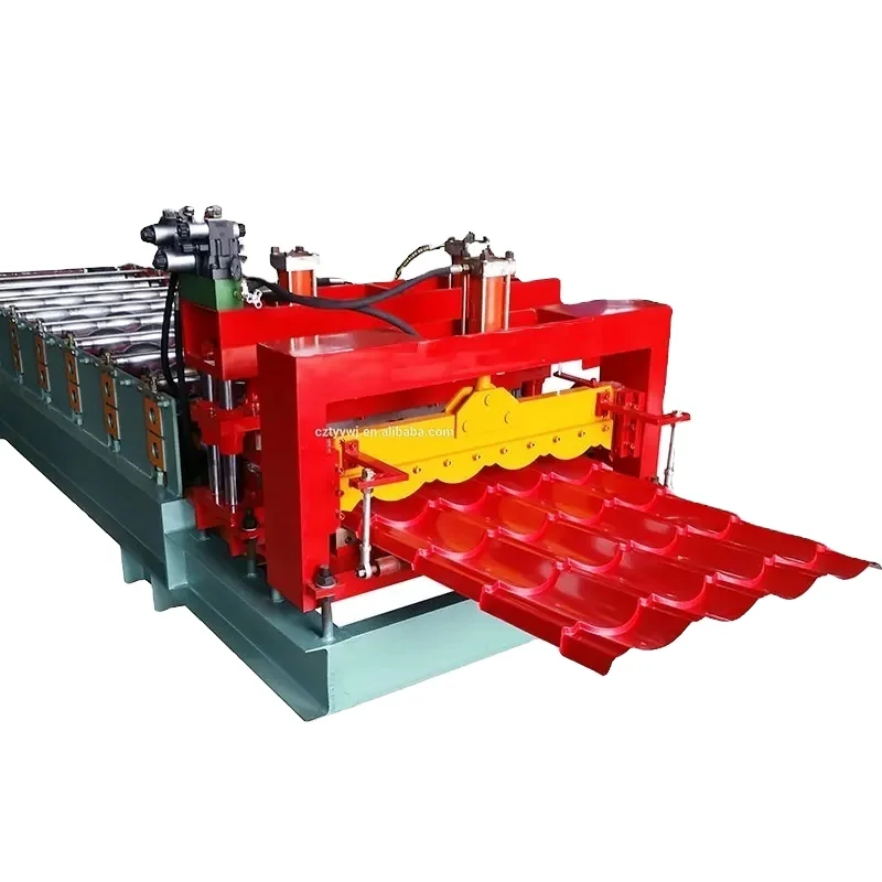 Metal Steel Roofing Glazed Tile Making Forming Machine